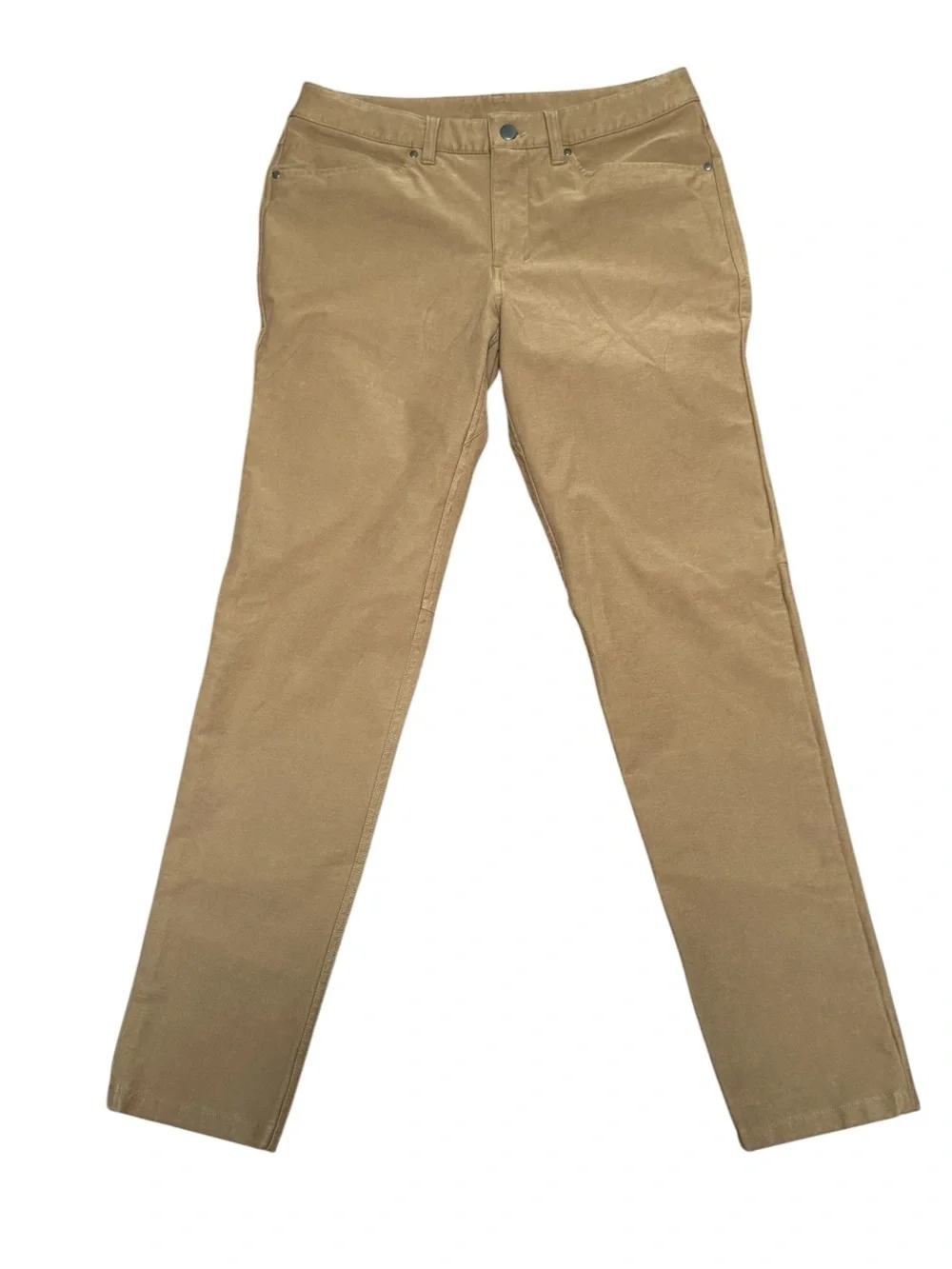 Lululemon Athletica Women’s Chino Pants Khaki Beige Stretch Pants